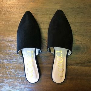 Ccocci Black Mules Size 7.5